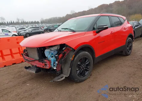 2021 Chevrolet Blazer Fwd 2Lt из США, поврежденный, VIN 3GNKBCRS1MS519590